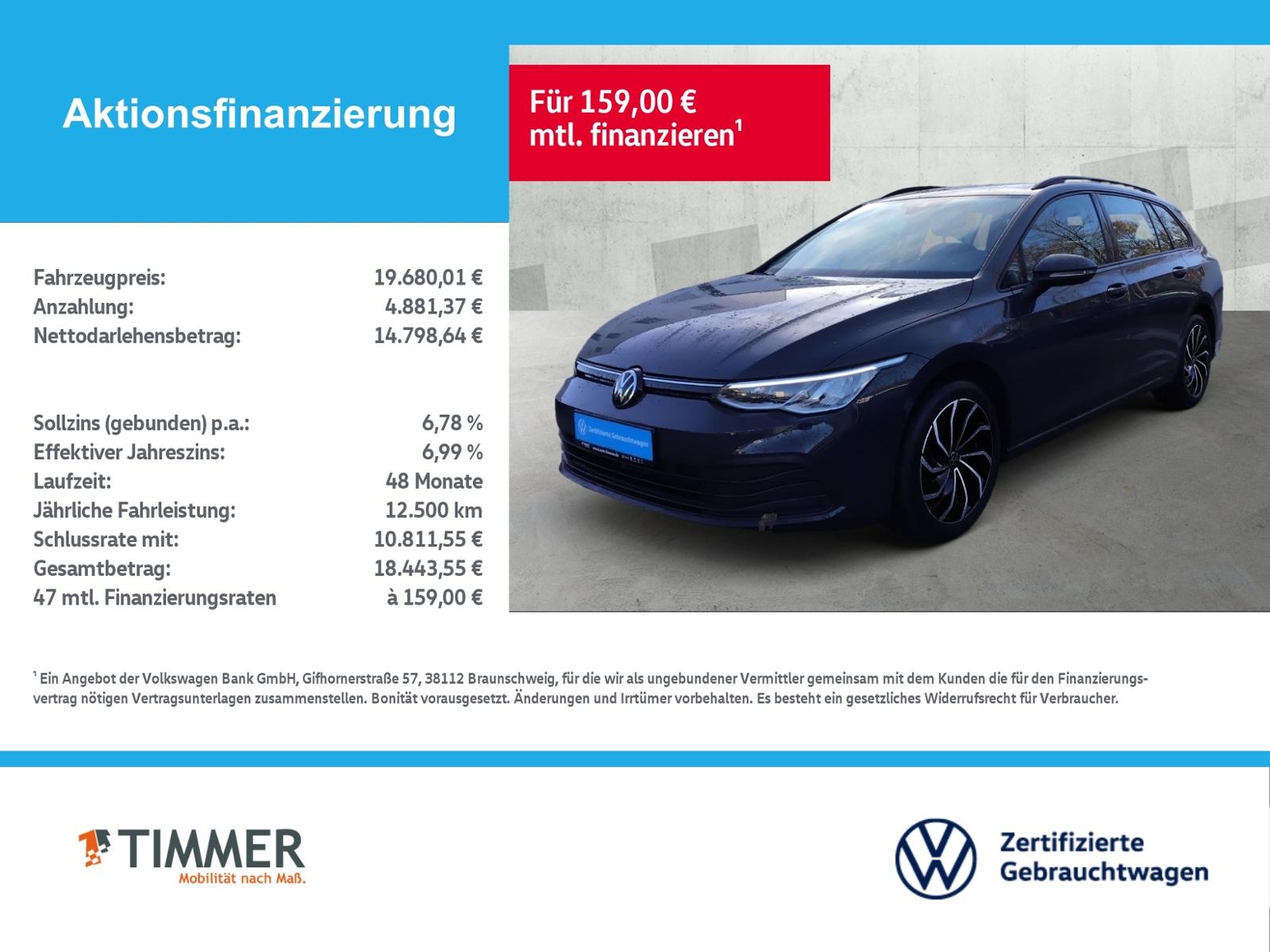 Volkswagen Golf VIII Variant 2.0 TDI LIFE *AHK *LED *ACC *V