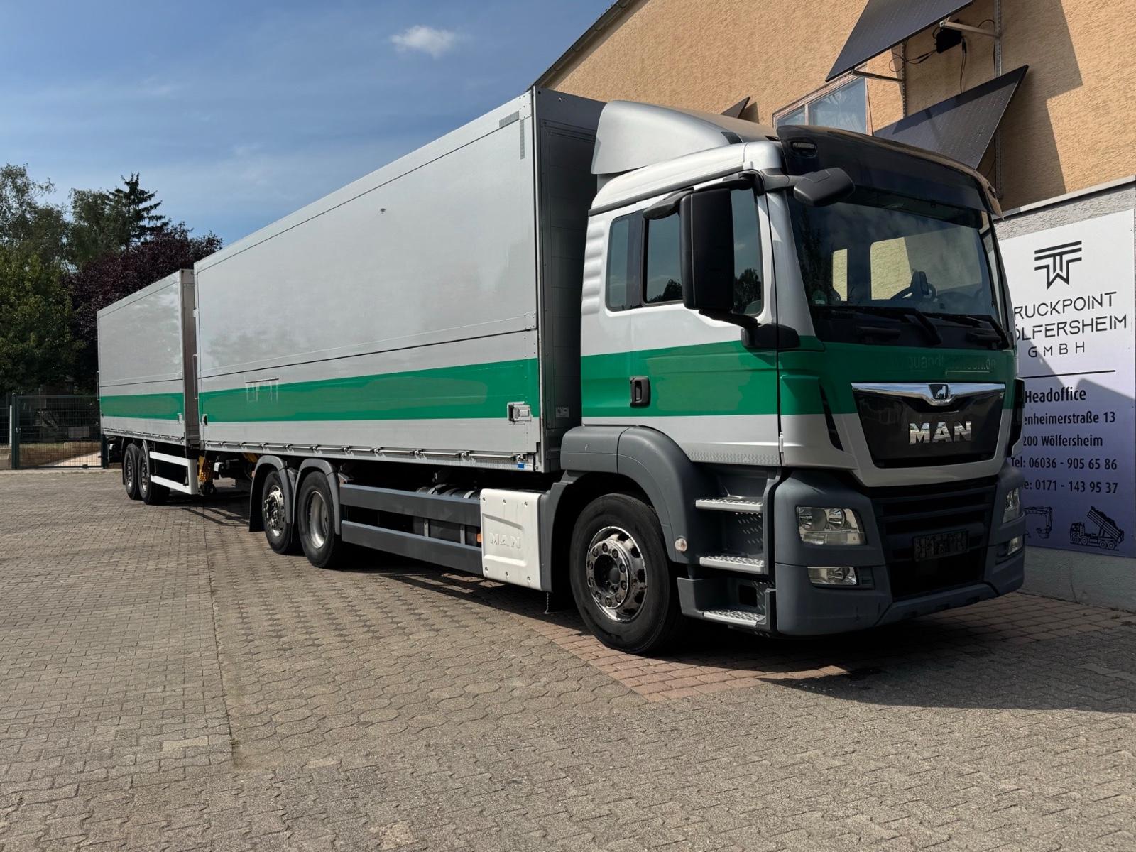 MAN TGS 26.460 2xAHK/2xLBW/Lenk-Lift/kpl.Zug