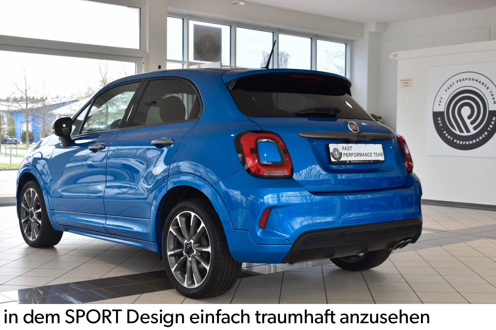 Fiat 500X 1.3 Sport~Automatik~Navi~Apple~T-Leder~18"