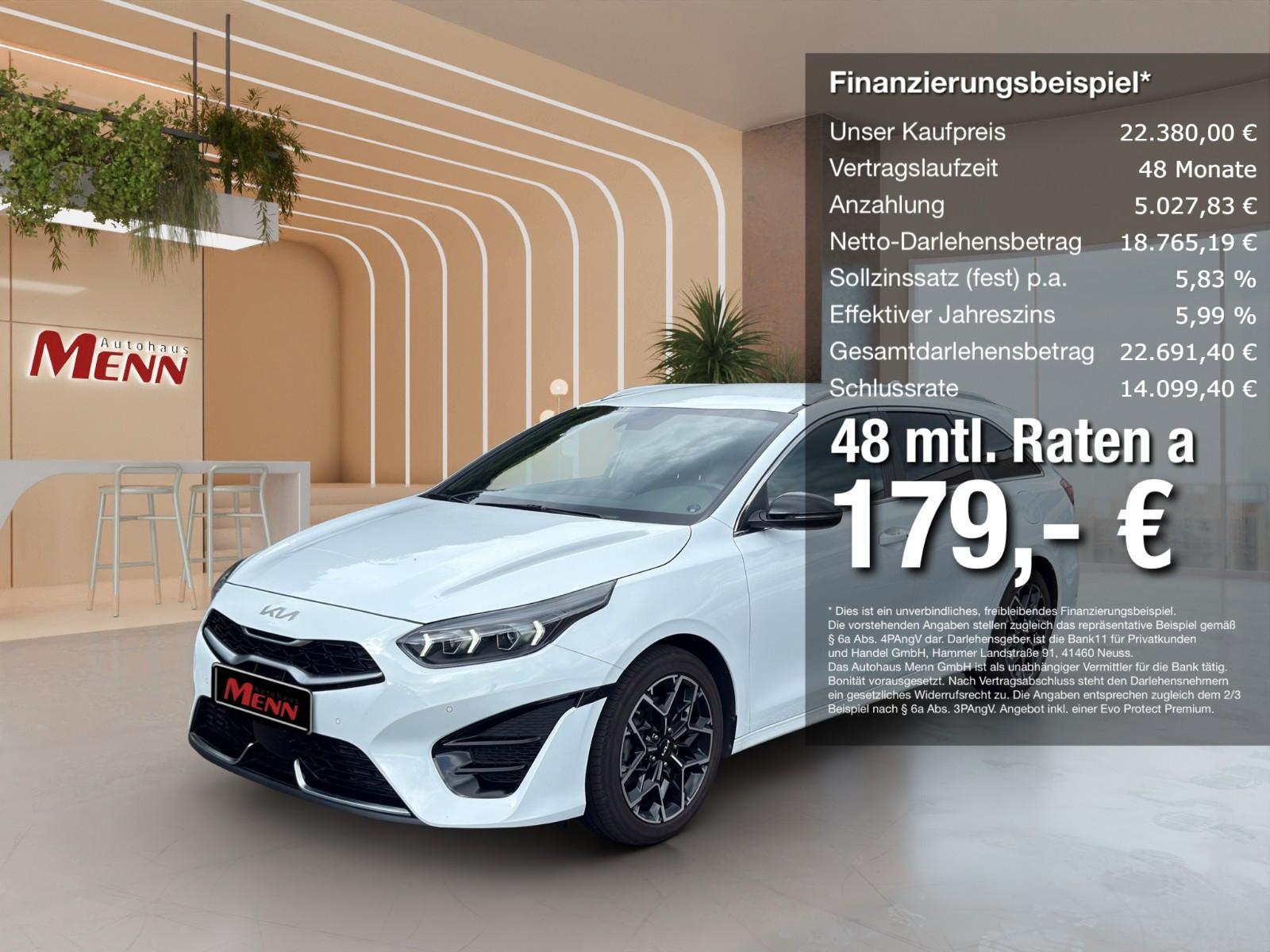 Kia Ceed SW 1.5T GT Line Navi Elektr. Heckklappe