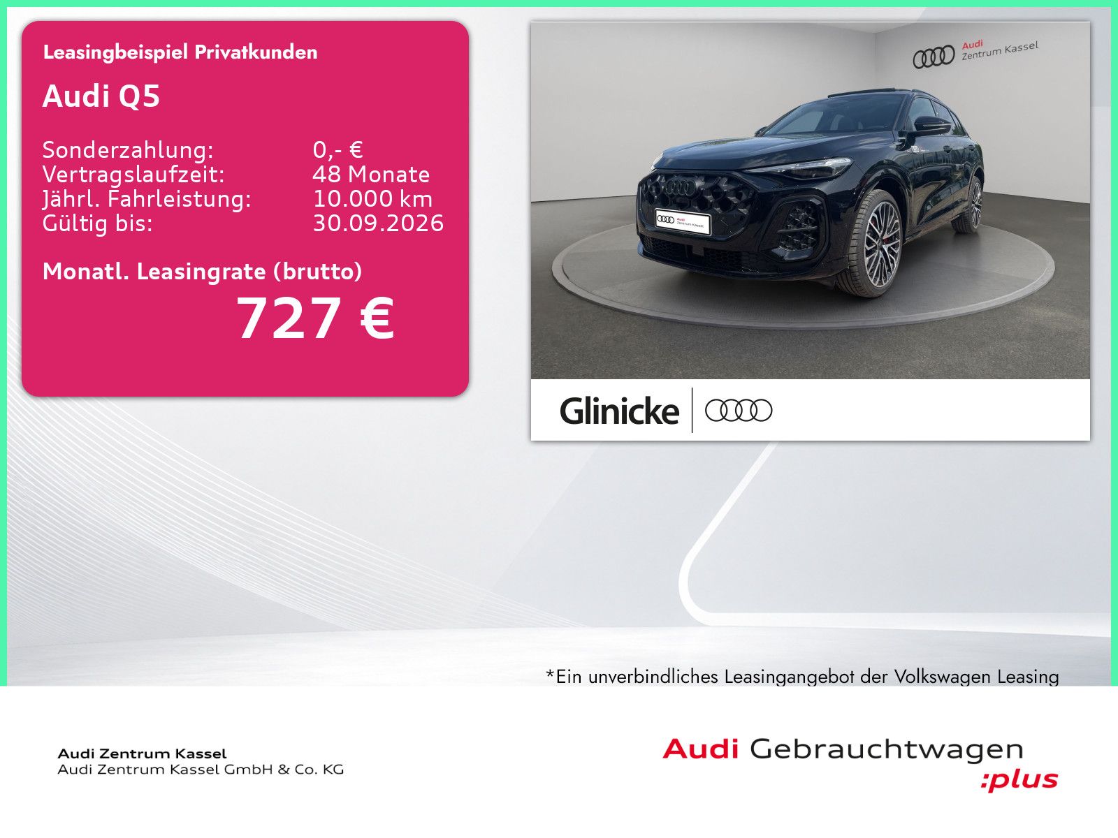 Audi Q5 TDI qu. S line Matrix LED Navi B&O Pano AHK