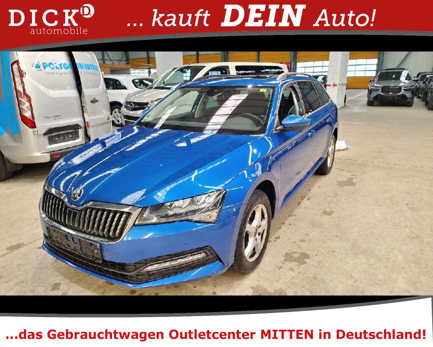 Fahrzeugabbildung SKODA Superb C 2.0d DSG Ambition LED/ACC/NAV/SHZ/18"LM