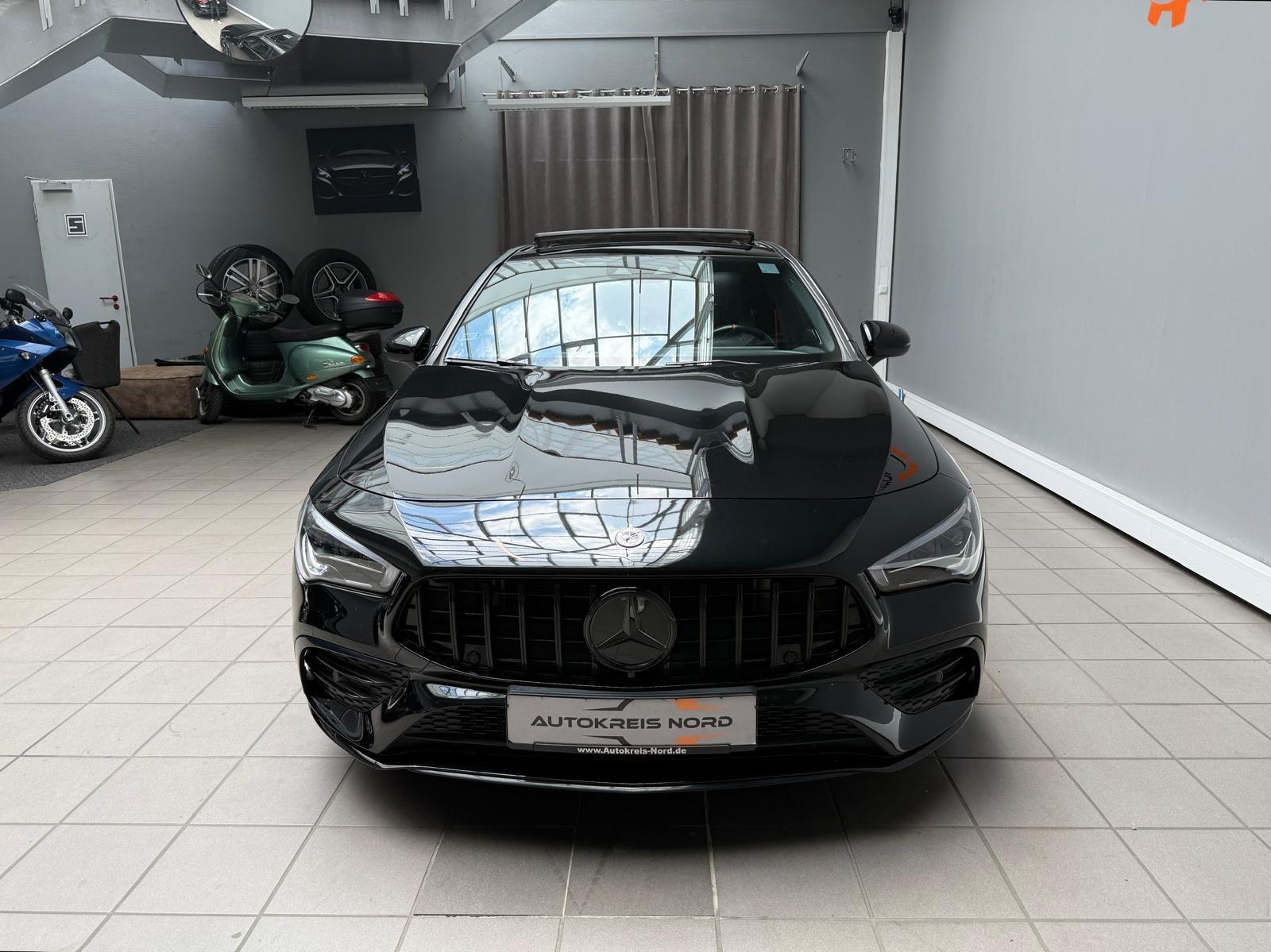 Mercedes-Benz CLA 35 AMG 4M +HU NEU+PANO+NIGHT+MULTIBEAM+
