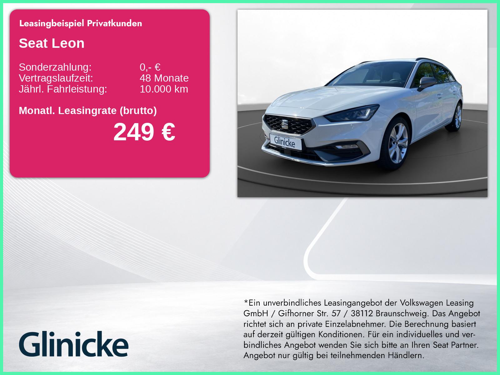 Seat Leon Sportstourer 1.5 eTSI FR LED PDC KAM SHZ Kl