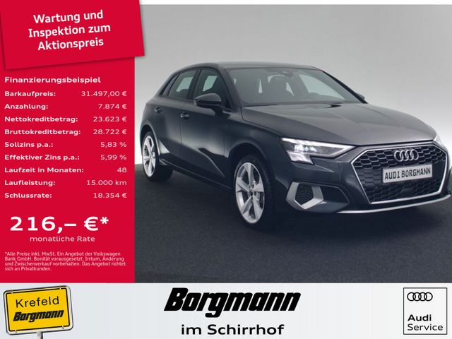 Audi A3 Sportback 40 TFSI e-tron advanced LED ACC SHZ