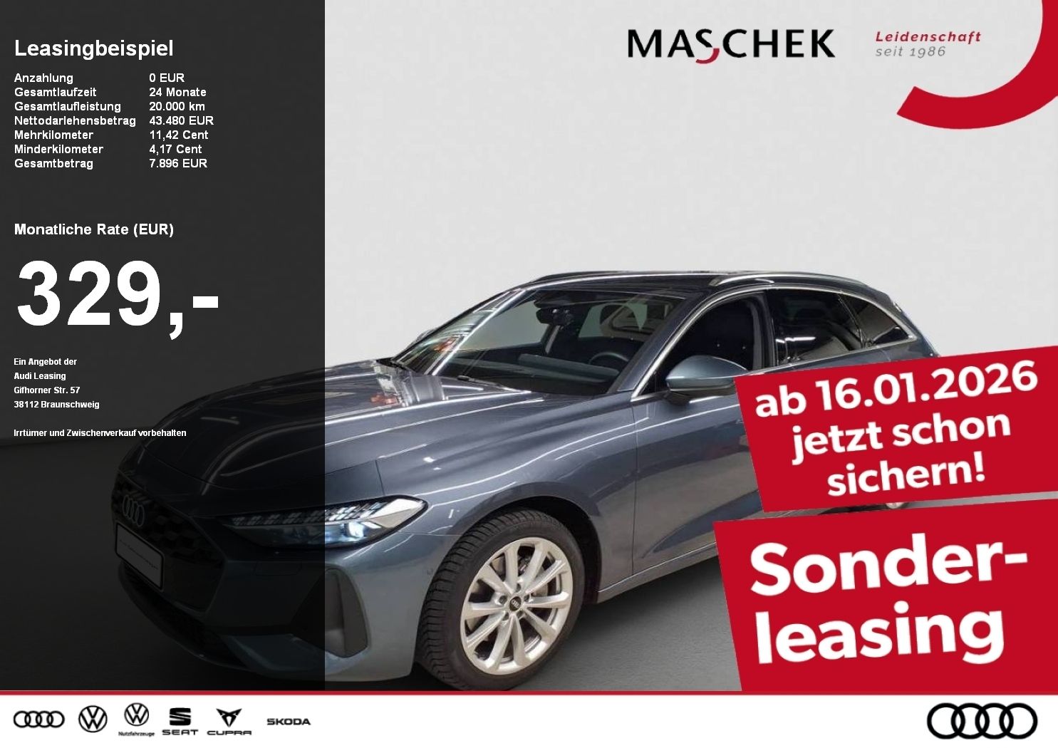 Audi A5 Avant TFSI S tronic Tech R-Cam Navi ACC VCplu