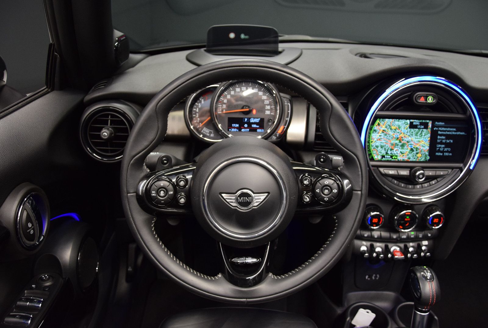 Fahrzeugabbildung MINI Cooper S Cabrio LED ACC HuD h/k Kamera Leder 18"