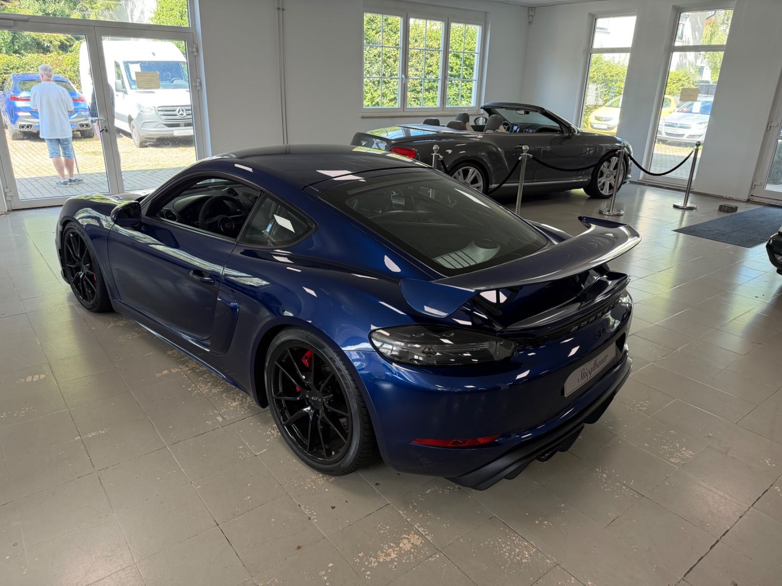 Porsche Cayman GT4 Clubsport Deutsch Schalter PZ Scheckh foto 6