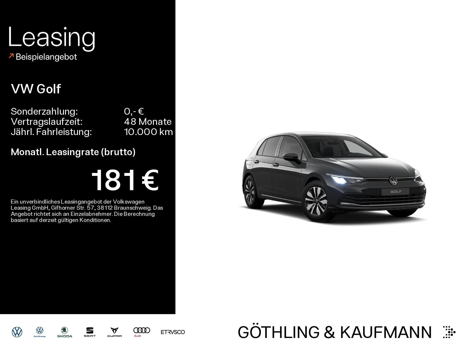 Volkswagen Golf Life MOVE 1.0 TSI*NAVI*KAM*SHZ*LED*APP*AMBI