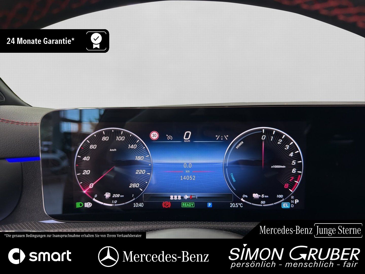 Fahrzeugabbildung Mercedes-Benz CLA 250 e SB AMG HUD KeylessGo LED Ambi 11KW