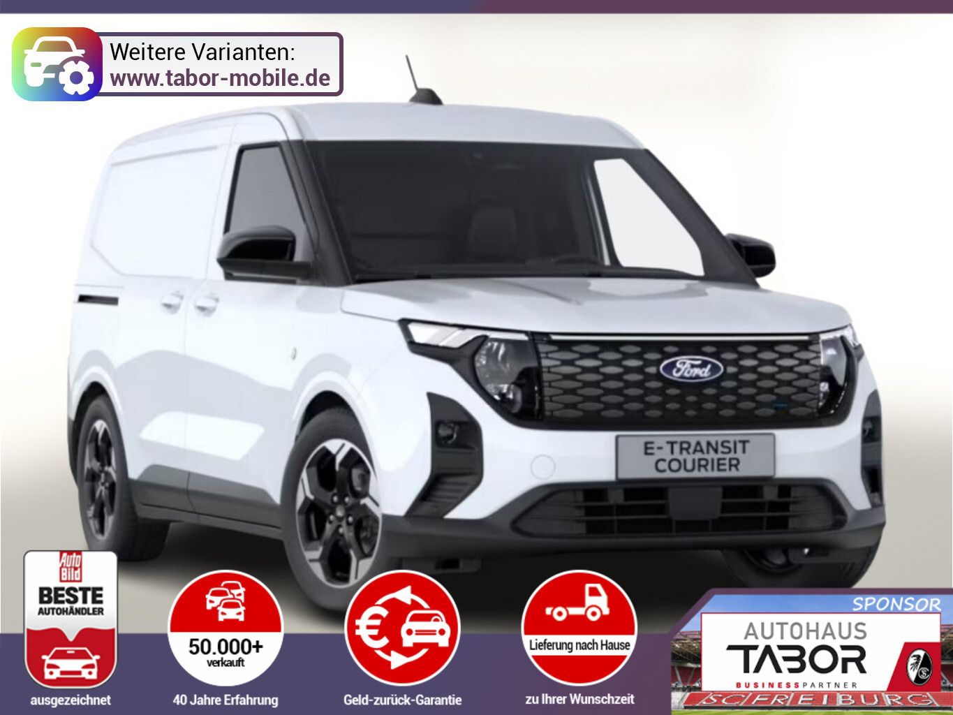 Ford Transit Courier 54kWh Limited Kam Temp UVP-24%*