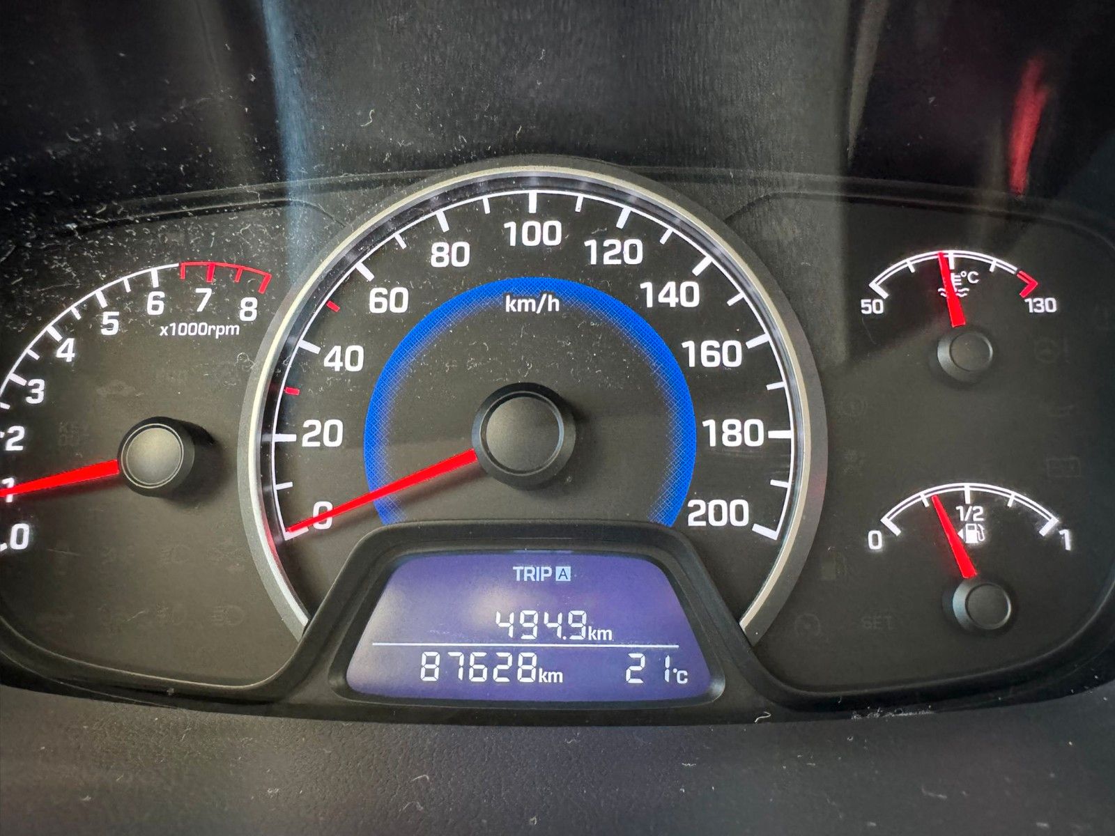 Fahrzeugabbildung Hyundai i10 Classic 4,7 Liter auf 100 Km