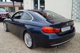 BMW 420d Coupe Automatik 1.Hand*Leder*Navi*BI-Xenon - blaue BMW 420