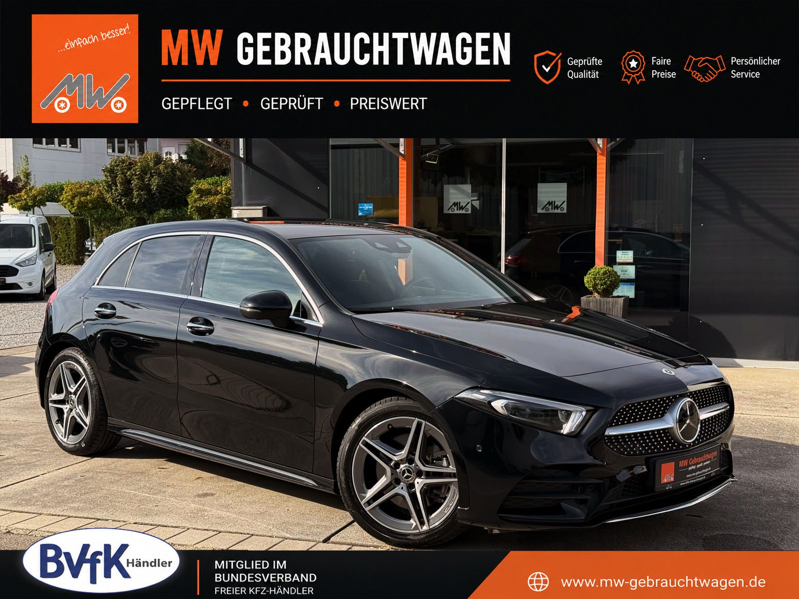 Fahrzeugabbildung Mercedes-Benz A250 4Matic Advanced AMG-Line HUD 360° ACC AMBI
