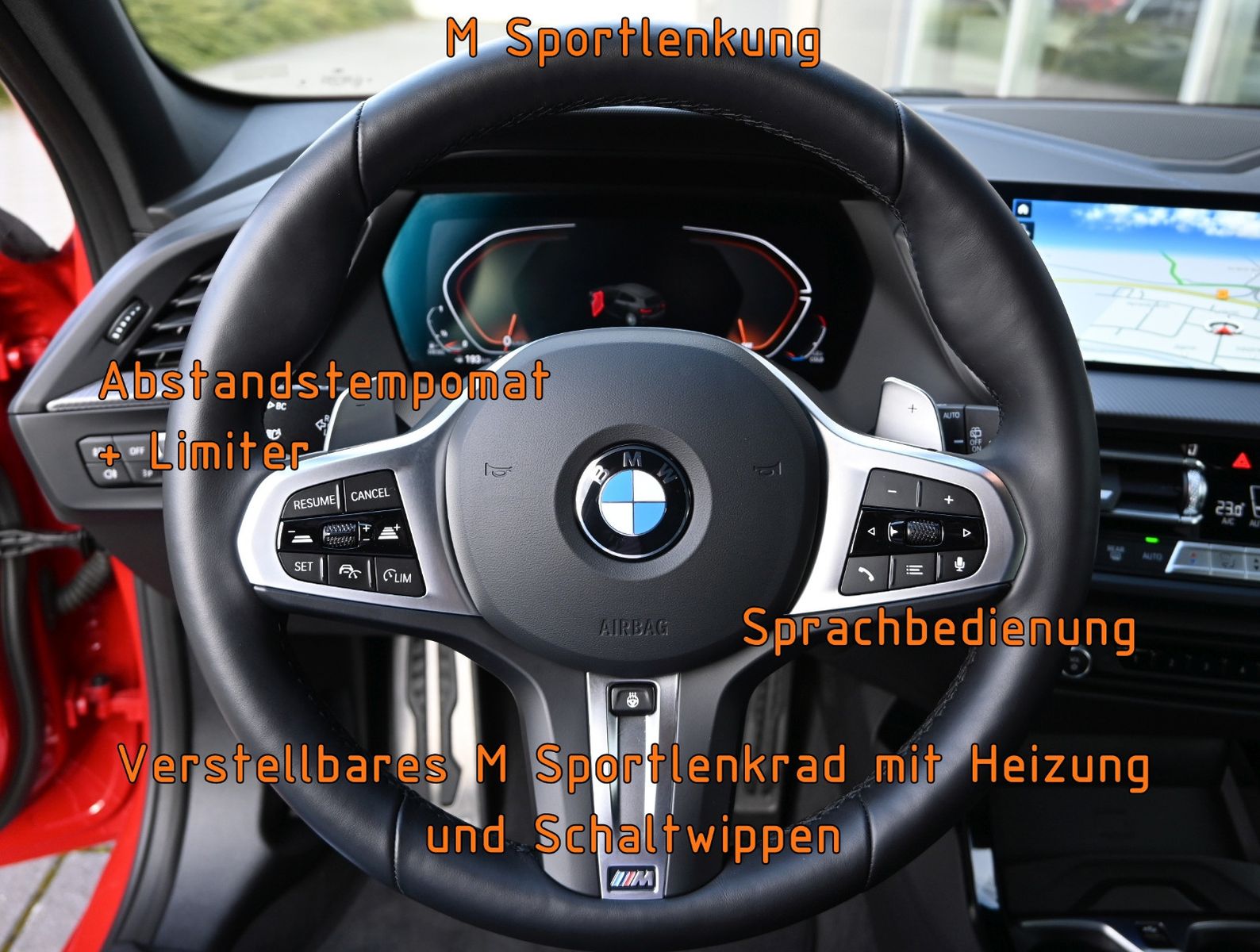 Fahrzeugabbildung BMW 120d xDr M SPORT °UVP 59.467€°ACC°AHK°HARMAN°HUD