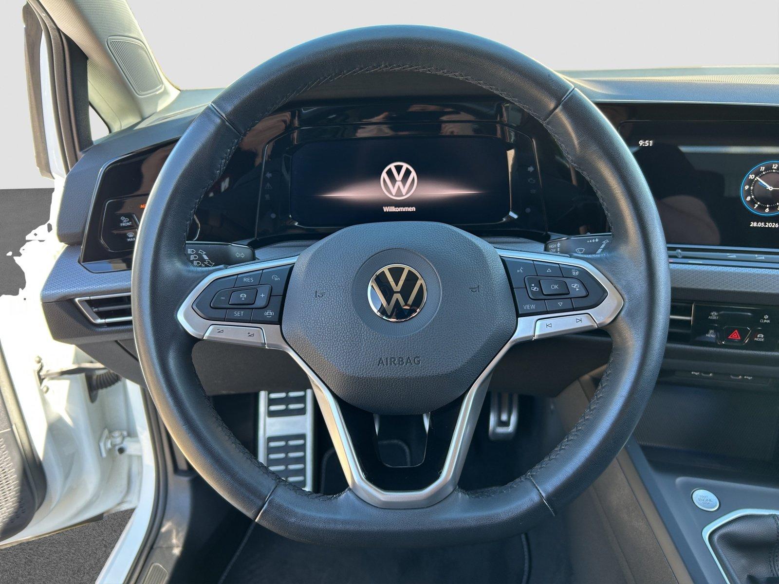 Volkswagen Golf 8 1.5 TSI Active AHK KAMERA LED ACC NAVI, миниатюра 12