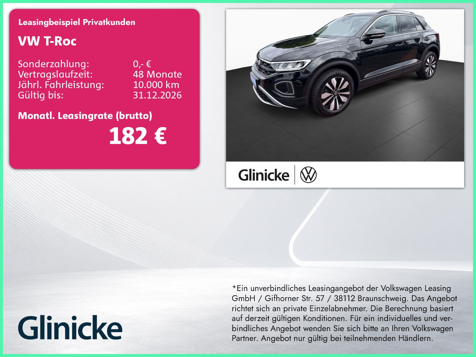 Volkswagen T-Roc 1.0TSI Goal Klima Navi LED ACC Sitzheizung