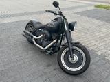 Harley-Davidson Fat Boy Custom mit Jekill & Hyde Auspuff - Harley-Davidson Motorräder in Mannheim