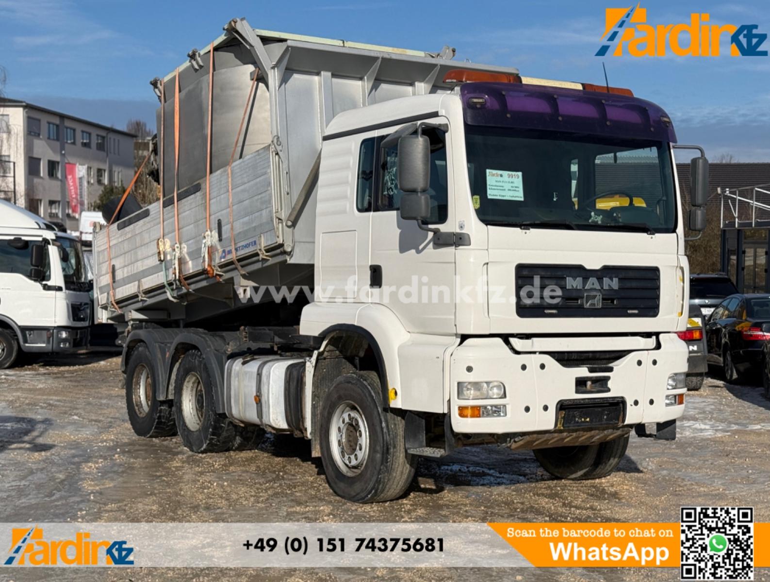 MAN TGA 33.480 * Wechsler Kipper + Asphaltbirne *