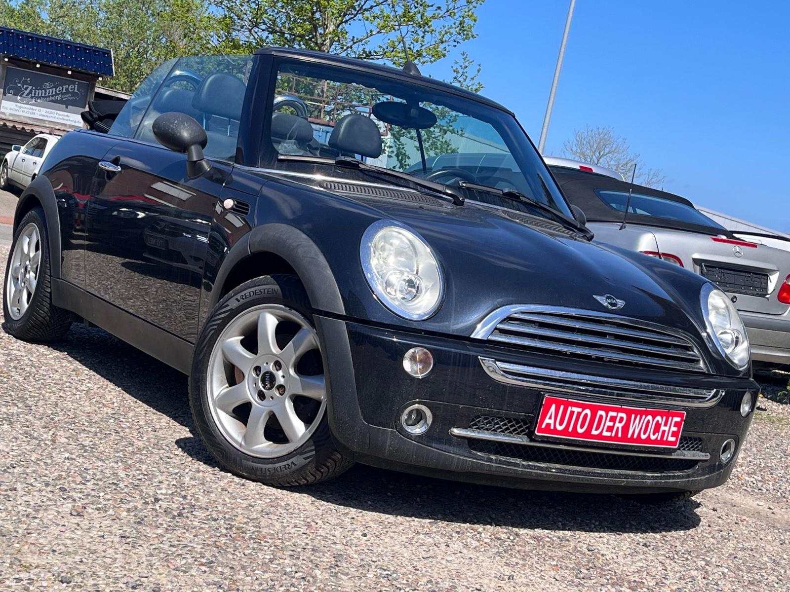 MINI ONE Cabrio LEDER SHZ NUR67.000KM