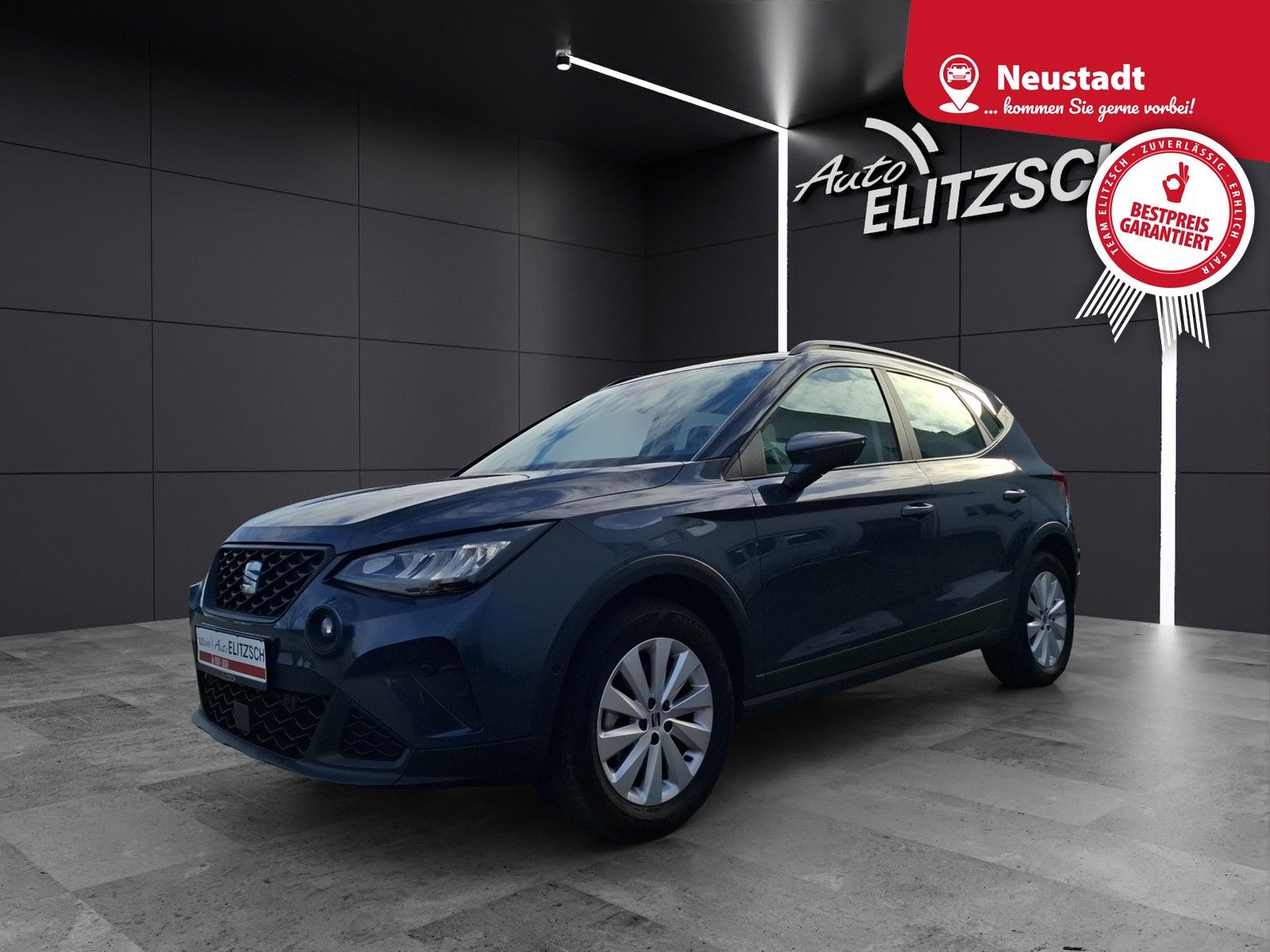 Fahrzeugabbildung SEAT Arona TSI Style DSG LED Navi AID ACC SHZ Park-As