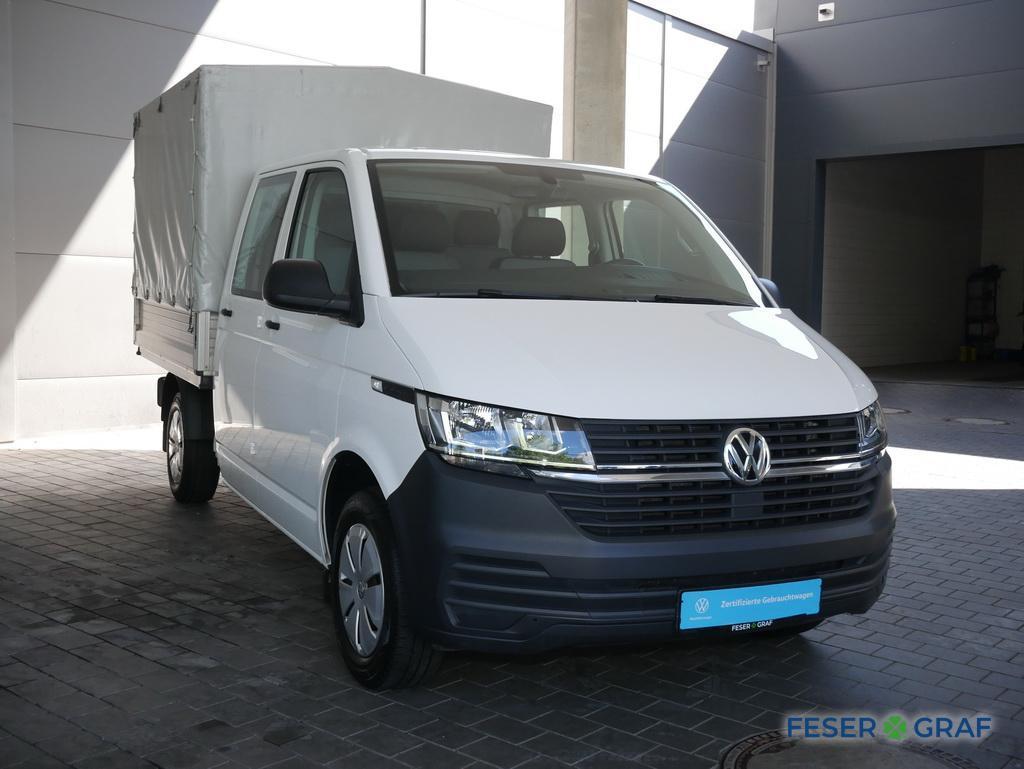Volkswagen T6 andere T6.1 DoKa 2.0TDI 6Sitze Standheizung Klimaanlage, миниатюра 2