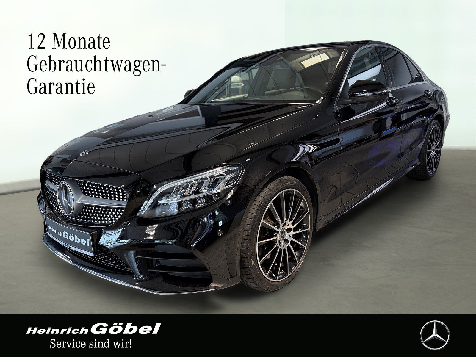 Fahrzeugabbildung Mercedes-Benz C 220 d AMG Line (EURO 6d-TEMP)