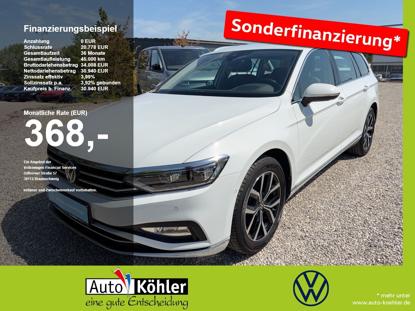 Volkswagen Passat Variant Elegance TDI DSG AHK/CarPlay/StHz