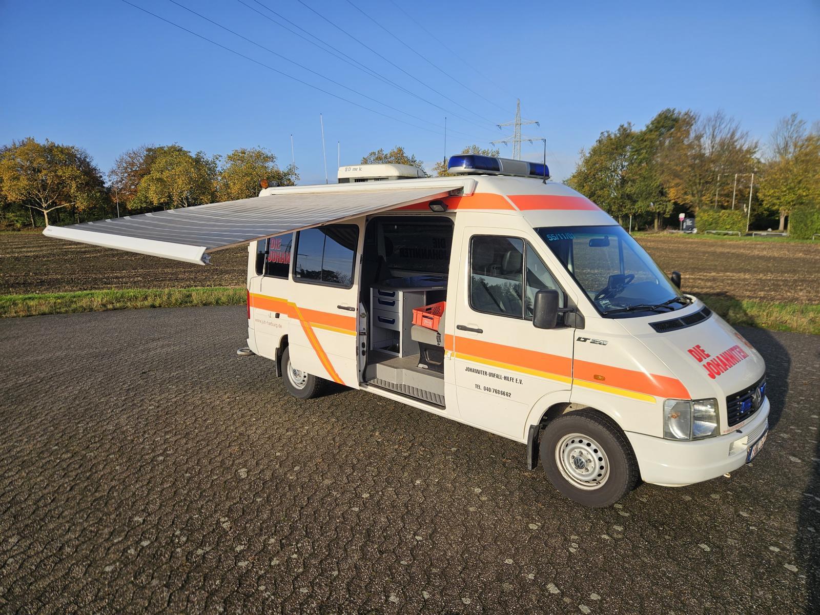 Volkswagen LT35 2.5TDI ELF Büro Standklima Navi Markise