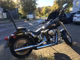 Harley-Davidson FLSTFI vivid black Fat Boy softail - HARLEY-DAVIDSON SOFTAIL FAT BOY