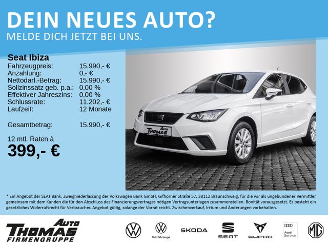 SEAT Ibiza  Style Edition 1.0 TSI LED+NAVI+PDC
