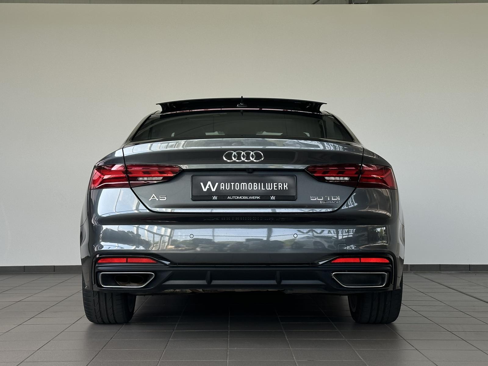 Audi A5 50 TDI |S-LINE |PANO |KAM |MEMO |MATRIX
