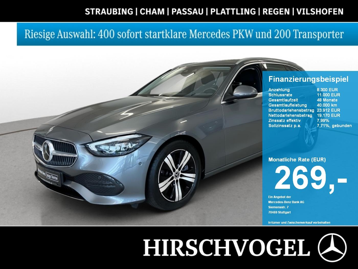 Mercedes-Benz C 220 d 4M AVANTGARDE Ext.+DISTRONIC+MBUX+Navi-P