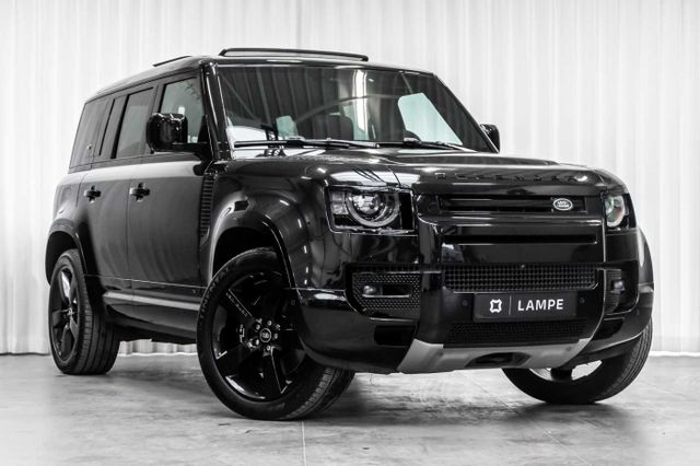 Land Rover Defender 110 V8 P525 Full Black Trekhaak Pano HU