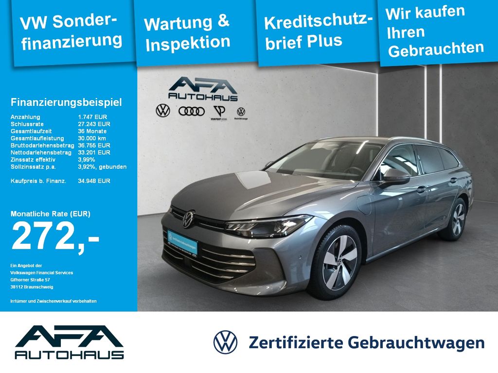 Volkswagen Passat Var. 1.5 eHybrid Business DSG AHK*LED*NAV