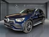 Mercedes-Benz GLC 400 d 4M AMG+AMBIENTE+BURM.+AHK+PANO+CARPLAY - blaue Mercedes-Benz GLC 400