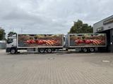 Mercedes-Benz Antos 2540 6x2 Kühlkoffer + Tandem Anhänger - LKW Tandemanhänger