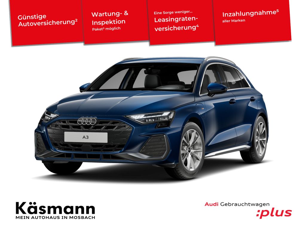 A3 Sportback S line 40TFSIe LED KAM NAV ACC SHZ
