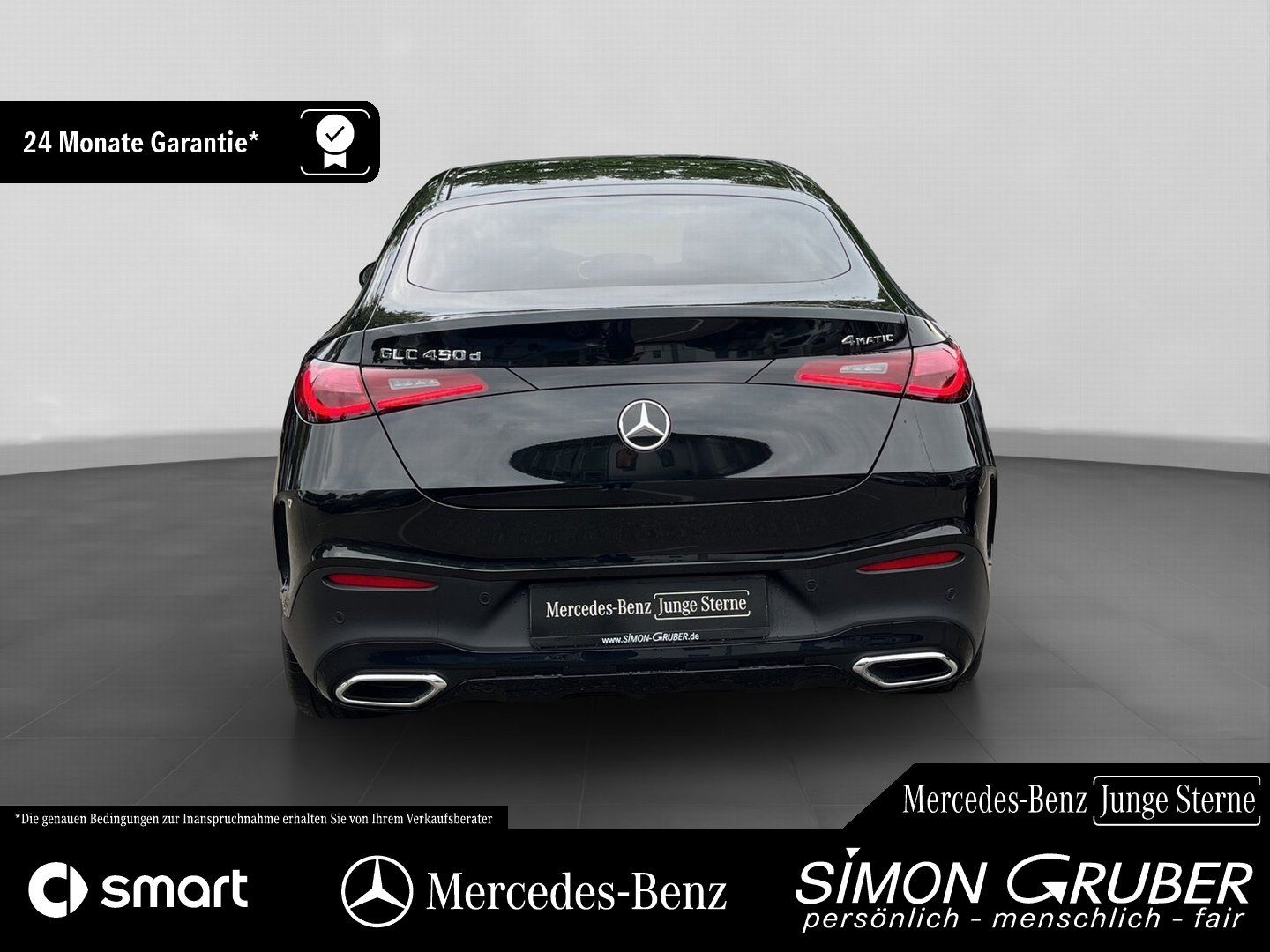 Fahrzeugabbildung Mercedes-Benz GLC 450 d 4M Coupé AMG Pano HUD Burm Memory AHK