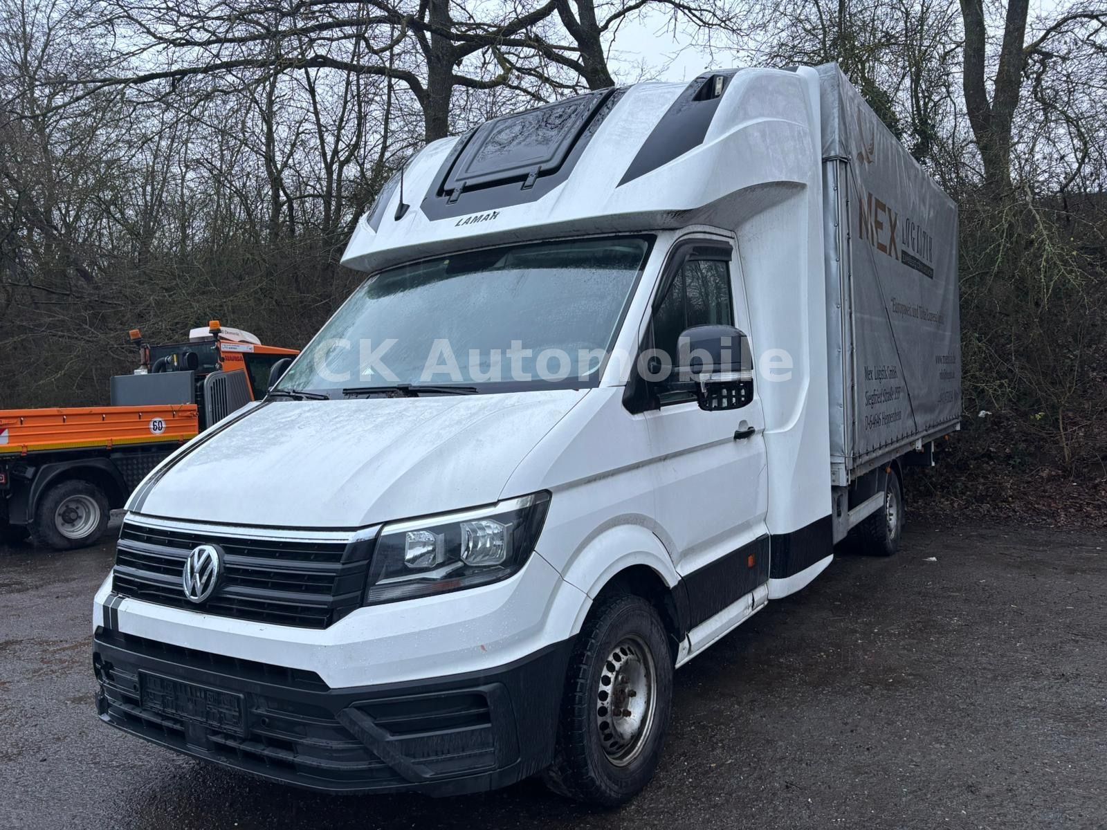 Fahrzeugabbildung Volkswagen Crafter Pritsche/Plane 35 lang FWD/Motorschaden