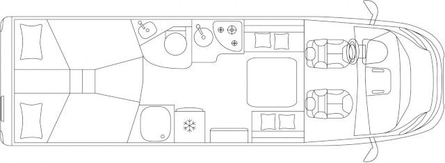 Fahrzeugabbildung Laika ECOVIP L 4009 DS Heavy Klima Radträger Face2Face