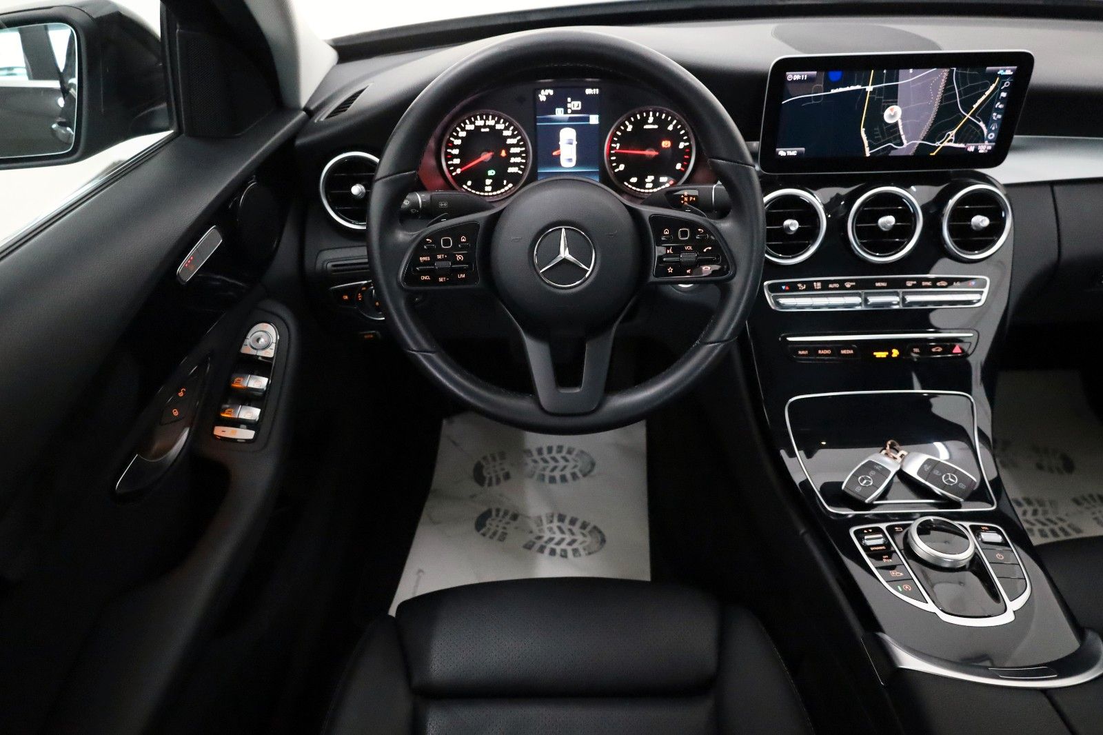 Fahrzeugabbildung Mercedes-Benz C 200d Limousine Leder,Navi,LED,360°Kamera,SH