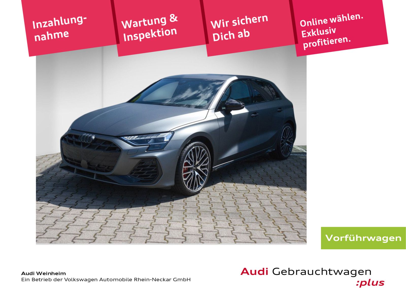 AUDI S3 Sportback 2.0 TFSI Navi Sound Matrix uvm