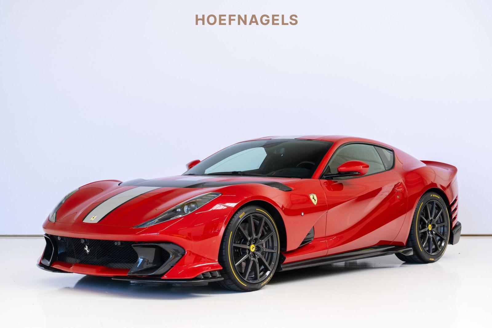 Ferrari 812 Competizione 6.5 V12, Rosso F1 2007, Carbon