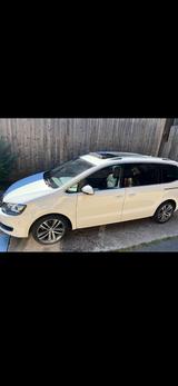 Volkswagen VW Sharan 2.0 TDI 177 PS Familienauto Anhä... - : Van, Familien