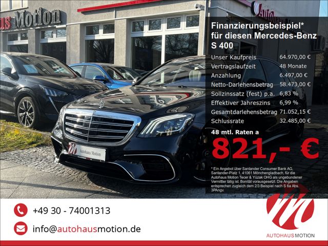 Mercedes-Benz S 400 L d 4M AMG PANO FONDTV HUD MASSAGE 360° AC