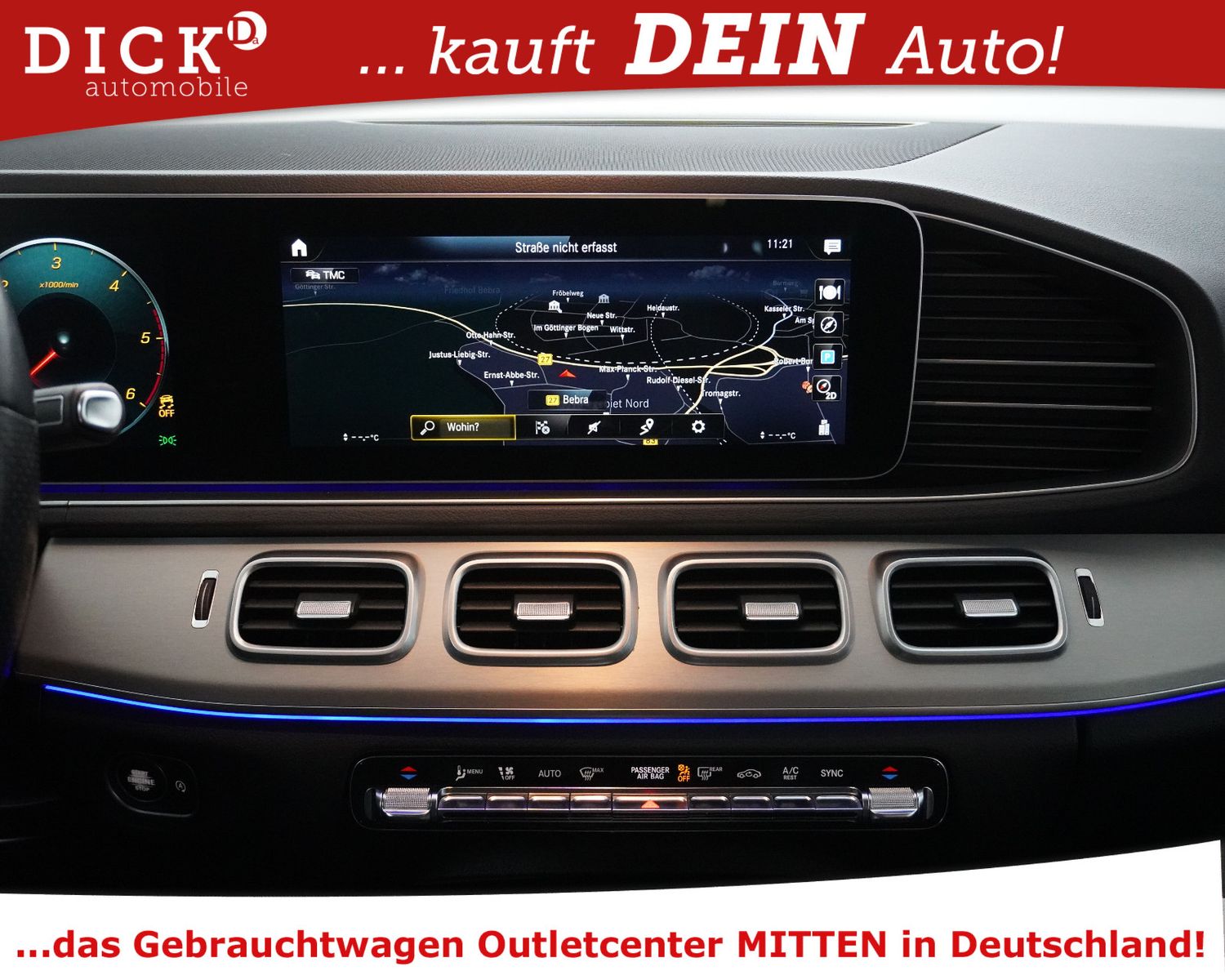 Fahrzeugabbildung Mercedes-Benz GLE300d 4M AMG Line NIGHT+KAM+MULTIB+AHK+ACC+360