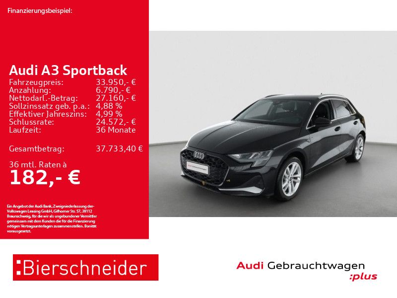 A3 Sportback 30 TFSI advanced HuD SONOS CAM 17