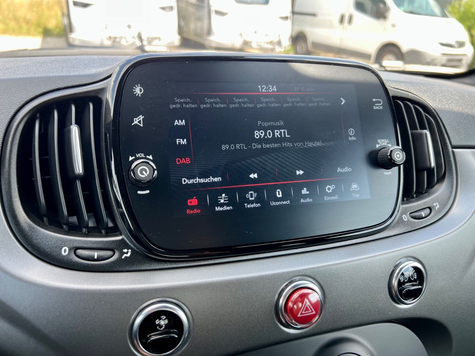 ABARTH 595 KLIMA PDC CARPLAY L+R SENSOR