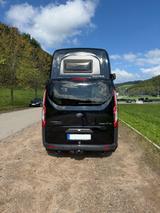 Ford Nugget Hochdach+AHK+Kamera+Heckträger - schwarz Diesel Kastenwagen